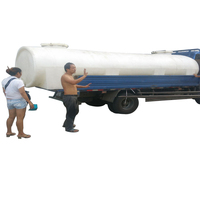 10吨卧式桶 10立方卧式储罐 卧式水箱 10000L长方形水桶容器