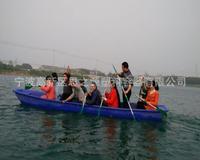 水產養殖行業用6米大小塑料漁船 塑料PE船釣魚船