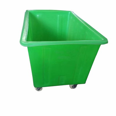 厂家直供600L塑胶牛津长方形桶600KG水果周转筐海鲜桶