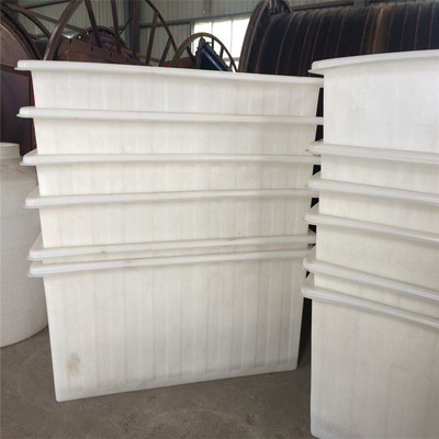 厂家直供1800L矮塑料方盆pe牛津塑胶聚乙烯方形槽子耐强酸碱